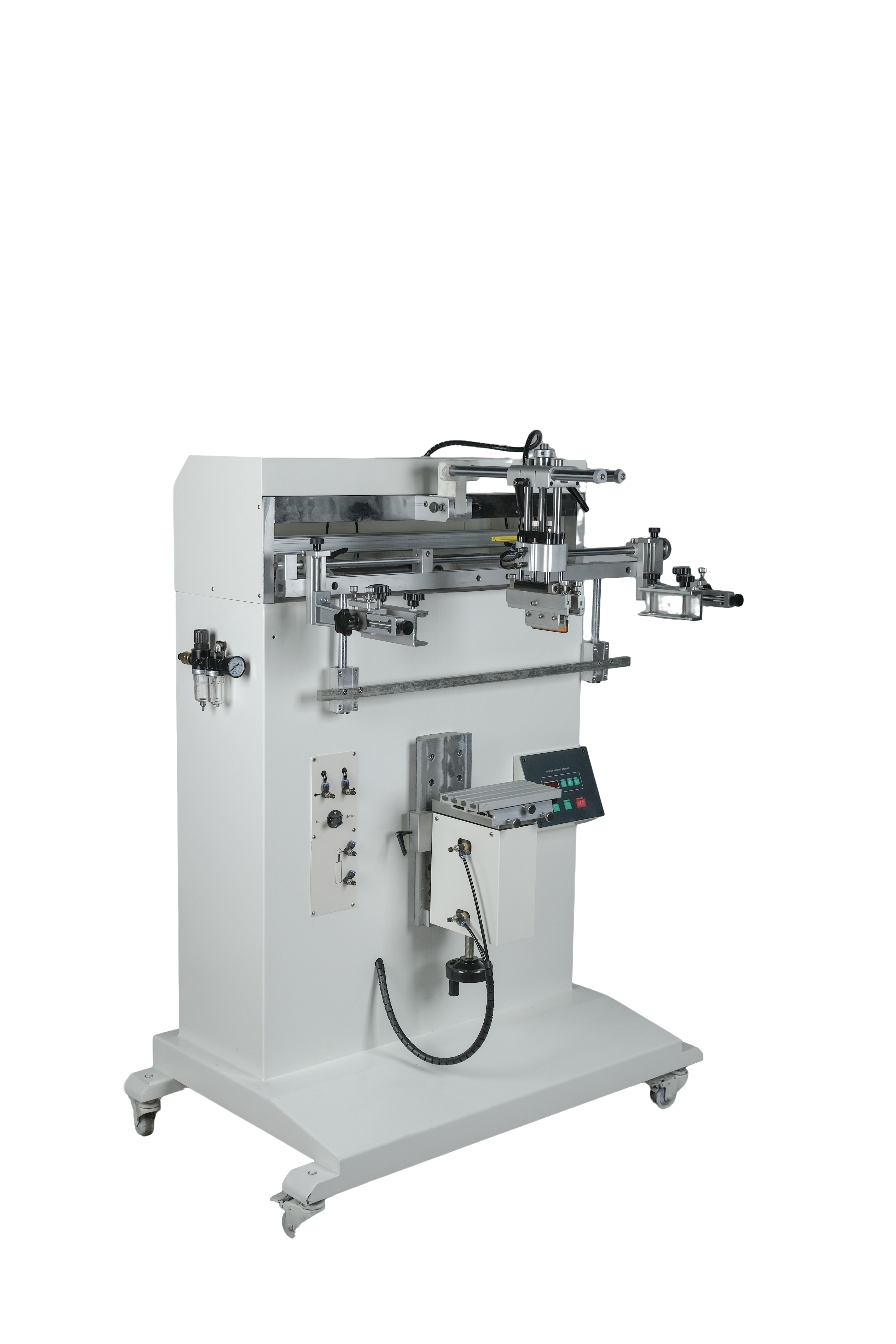 Máy In Lụa Tròn Công Nghiệp Sanjin SS-600-3 (600mm)