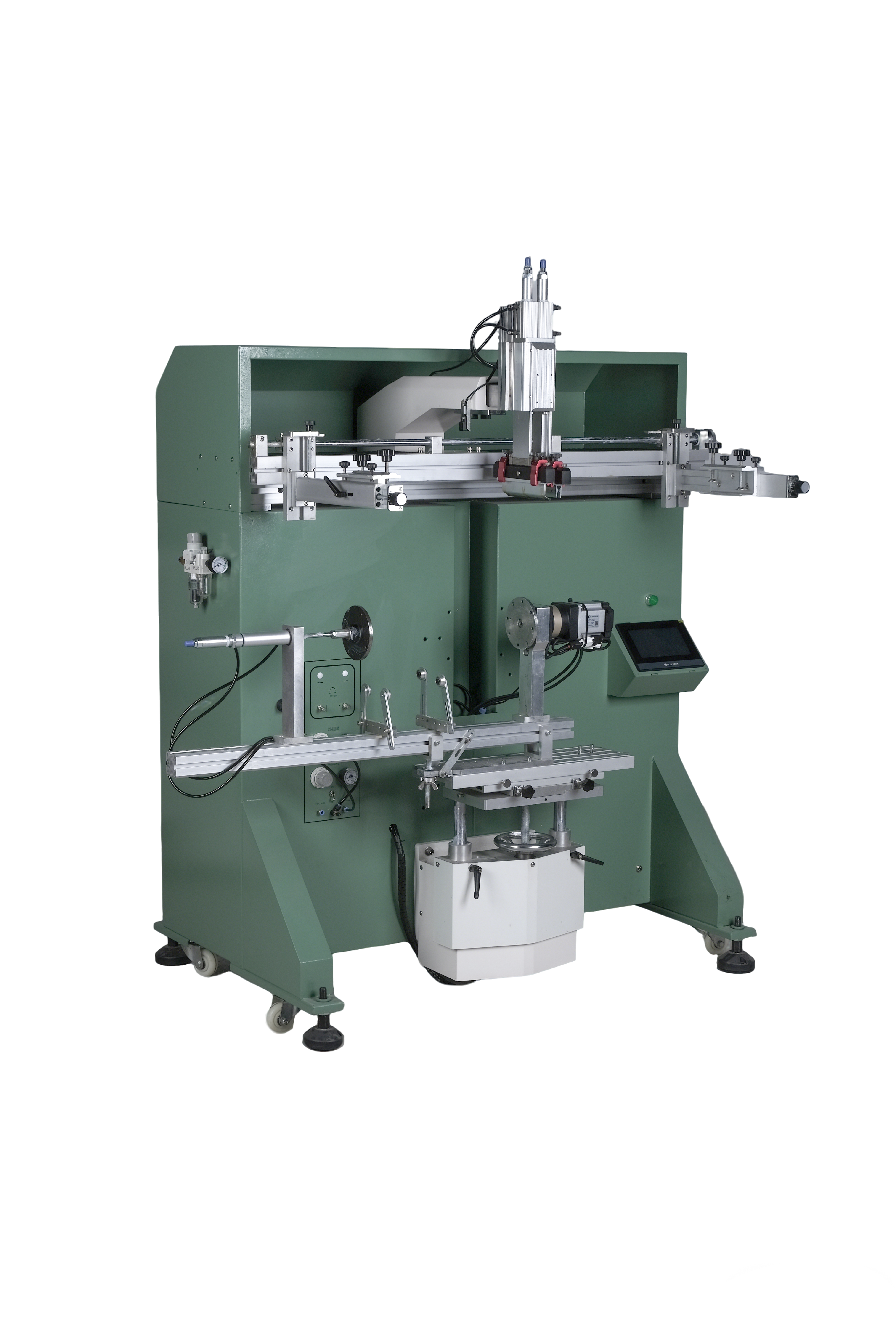 Máy In Lụa Tròn Khổ Lớn Sanjin MN-800 (800mm)