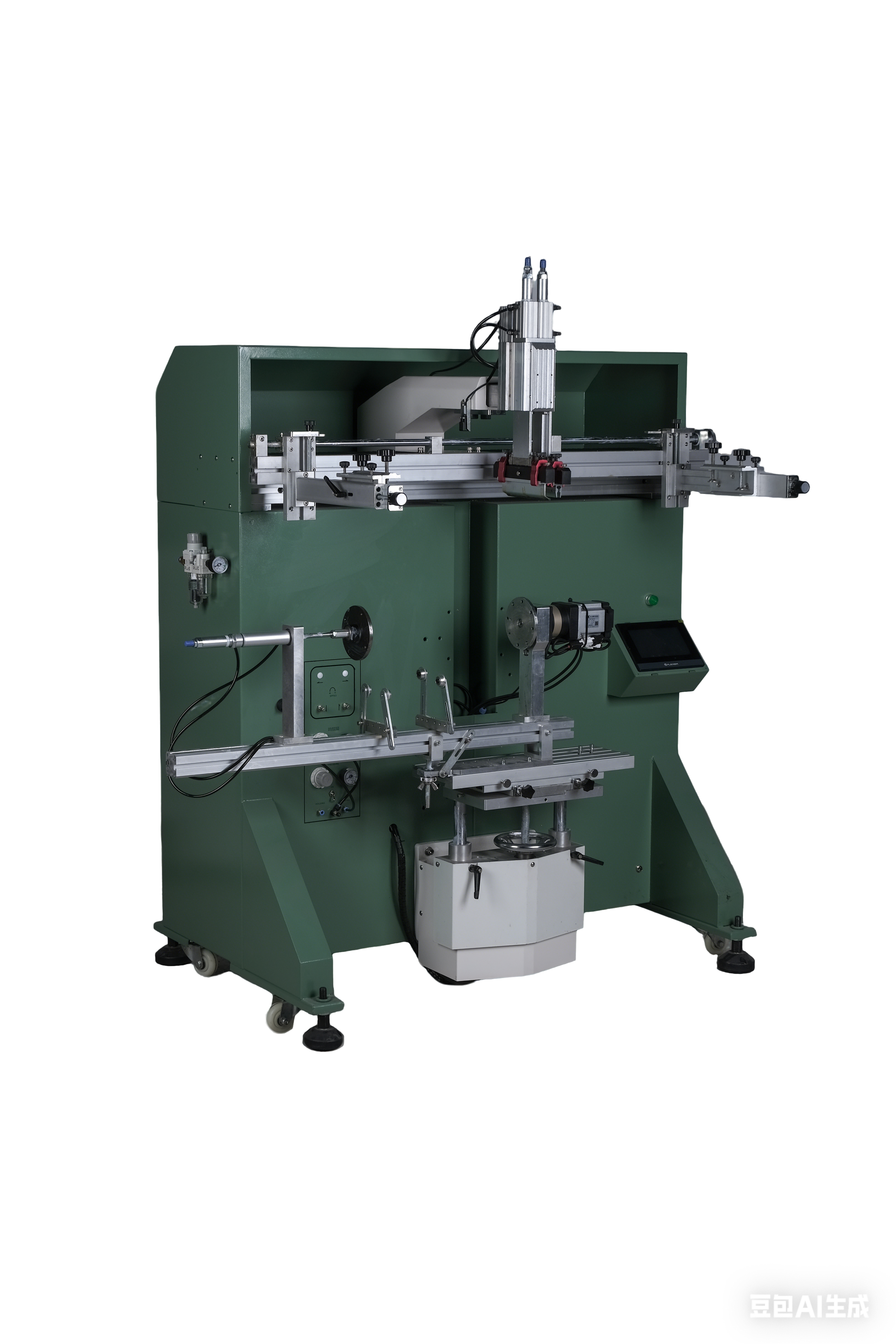 Máy In Lụa Tròn Khổ Siêu Lớn Sanjin MN-1000 (1000mm)